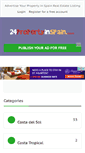 Mobile Screenshot of 24propertyinspain.com